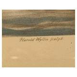 Harold Wyllie "The Last Journey of Victory 1922" Framed Print