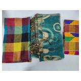 Ladies Shoulder Bag & Assorted Scarves