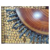 Wood Folk Art Sail Boat