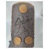 Studio A Stamped Pottery Vase