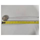 925/Sterling Chains w/Abalone Pendants