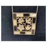 925/Sterling Chains w/Abalone Pendants