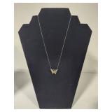 925/Sterling Chains w/Abalone Pendants