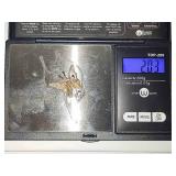 925/Sterling Chains w/Abalone Pendants