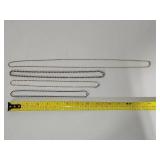 925/Sterling Rope Necklaces