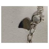 925/Sterling Chains w/Stone Pendants