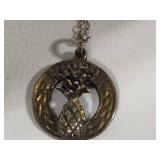 925/Sterling Necklaces w/Small Pendants