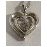 925/Sterling Necklaces w/Small Pendants