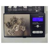 925/Sterling Necklaces w/Small Pendants