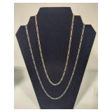 Sterling/925 Figaro Necklaces