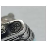 950/Sterling Pendant & 925/Sterling Necklace