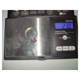 925 Sterling Necklaces w/Pendants + 950 Ring