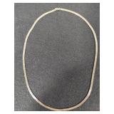 925 Sterling Herringbone Necklace & Bracelet