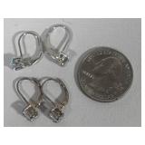 Lot of Sterling/925 Earrings & Ear Cuff