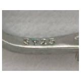 Lot of Sterling/925 Earrings & Ear Cuff