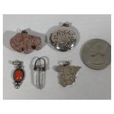 Lot of Sterling/925 Pins/Brooches/Pendants