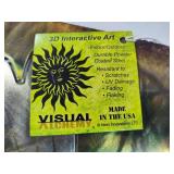 3-D Heron Metal Interactive Art