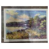 "Summer Lake" Unframed Art