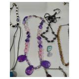 Lot of Beaded Costume Jewelry