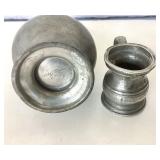 Group of Assorted Antique Pewter / Brittania Items