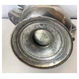 Antique Pewter Coffee Pot and Vintage Teapot