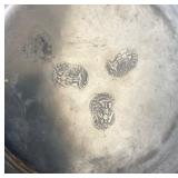 Group of 3 Antique German Pewter Plates