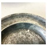 Pair of Antique Pewter Plates