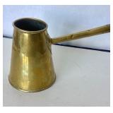 Antique Brass Chocolate Pot