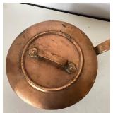 Heavy Antique Copper Kettle