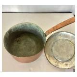 Heavy Antique Copper Kettle