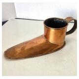 Antique Copper Ale Warming "Boot"