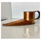 Antique Copper Ale Warming "Boot"