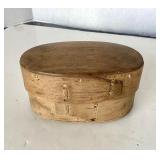 Small Antique Scandinavian Bentwood Box