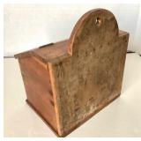 Antique Dovetailed Cherry Wall Box