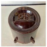 Antique Rockingham Glaze Chicken Waterer #2