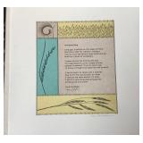Group of 3 Frameable Poetry Broadsides (ex. Robert Bly Estate) #1