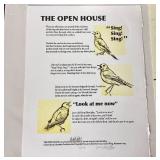 Group of 3 Frameable Poetry Broadsides (ex. Robert Bly Estate)