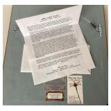 Melanie Fain: Hand Colored Bird Etching