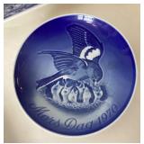 Group of Danish Porcelain Plates and Trays