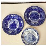 Group of Antique Blue / White Transferware #1