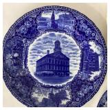 Group of Antique Blue / White Transferware #1