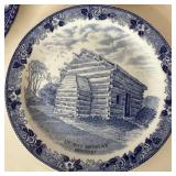 Group of Antique Blue / White Transferware #1