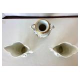 Trio of Antique French Vases / Urns