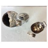 Pair of Antique & Vintage Silverplate Tablewares