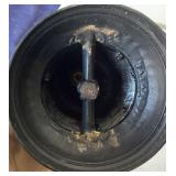 Antique Electrified Oil Lamp