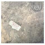 Antique  Pewter Charger #2