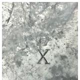 Antique  Pewter Charger #2