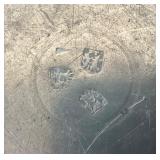 Pair of Antique Pewter Chargers #2