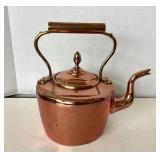 Antique French Copper / Brass Teapot