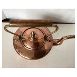 Antique French Copper / Brass Teapot